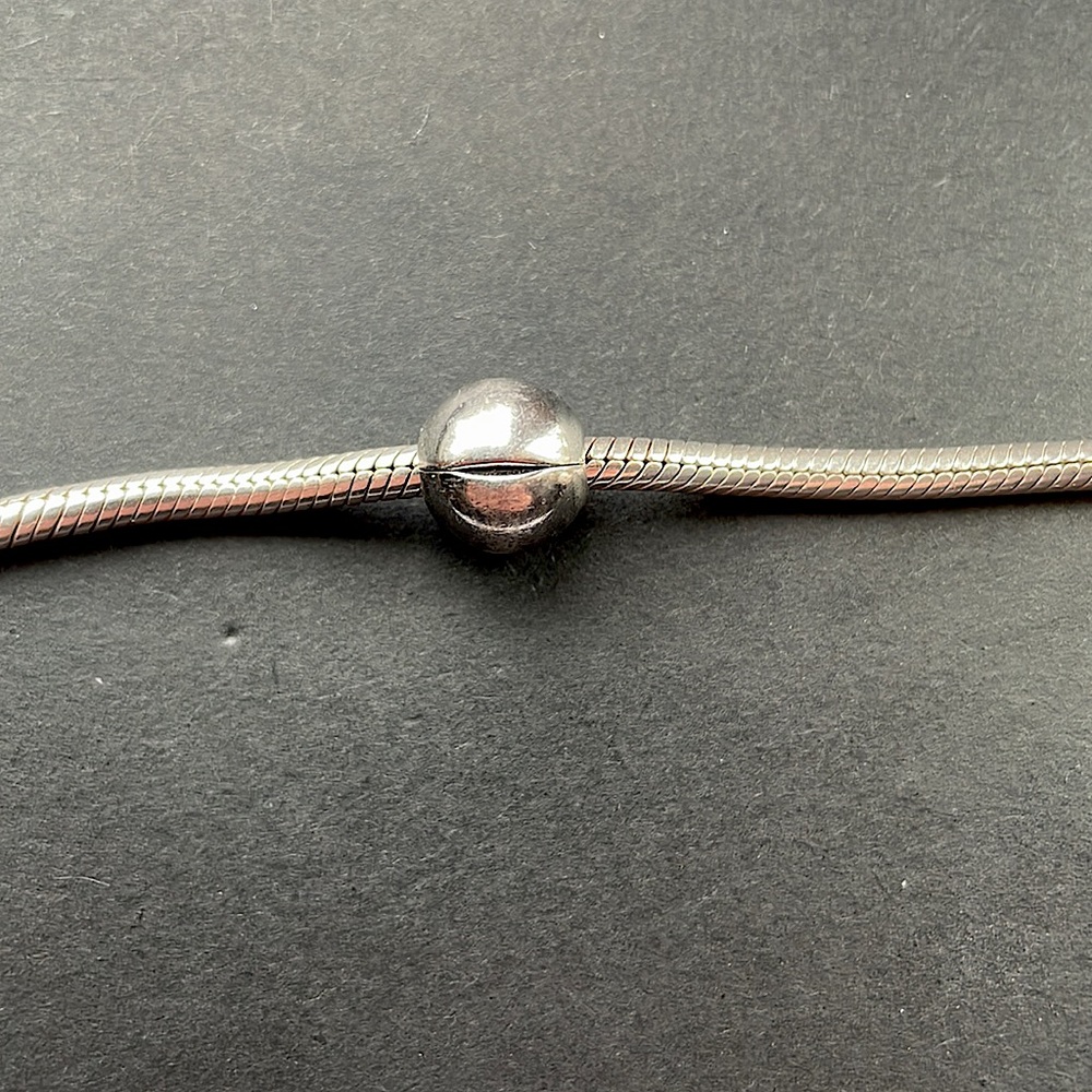 Pandora Black Rhodium Oxidized clip style 791000BR - Picture 2 of 3